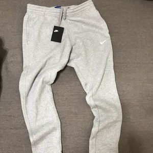 Grey Nike jogger sweats